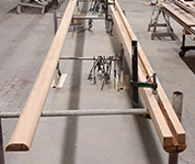 costruzione albero in legno