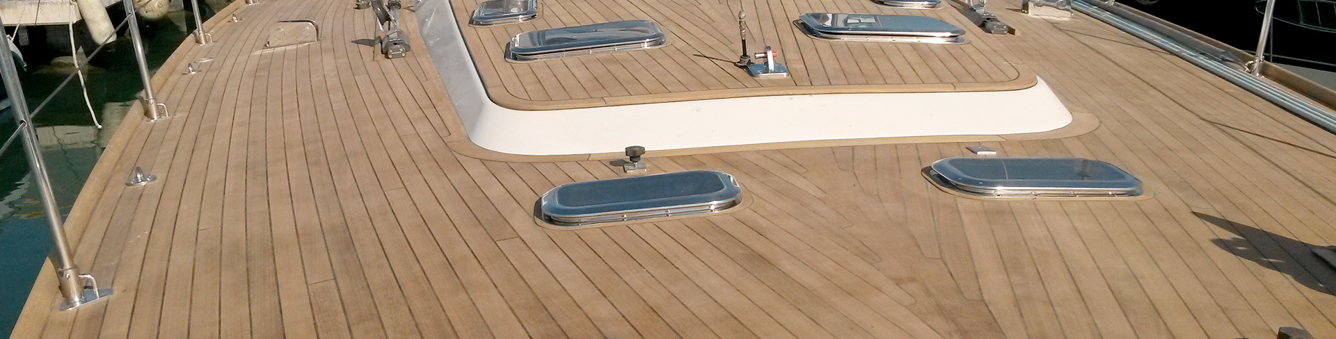 coperta in teak