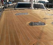 nuovo ponte in teak su A80