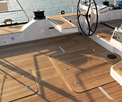 coperta in teak A80